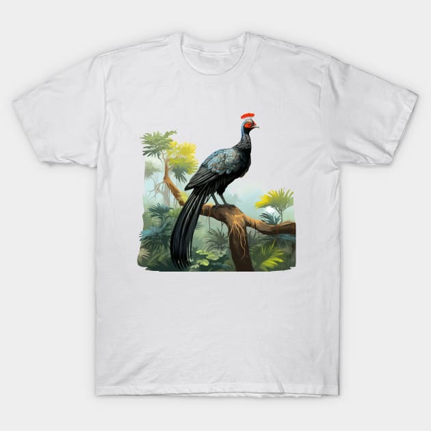 Horned Guan T-Shirt by zooleisurelife